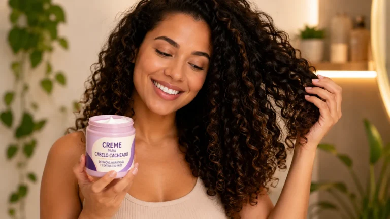 creme para cabelo cacheado