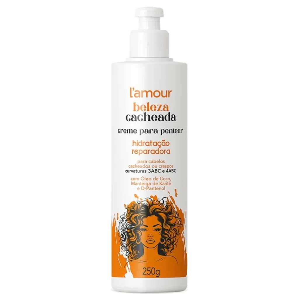 melhor creme para cabelo cacheado L'Amour Beleza