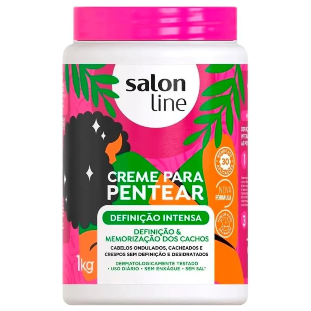 melhor creme para cabelo cacheado Salon Line Creme